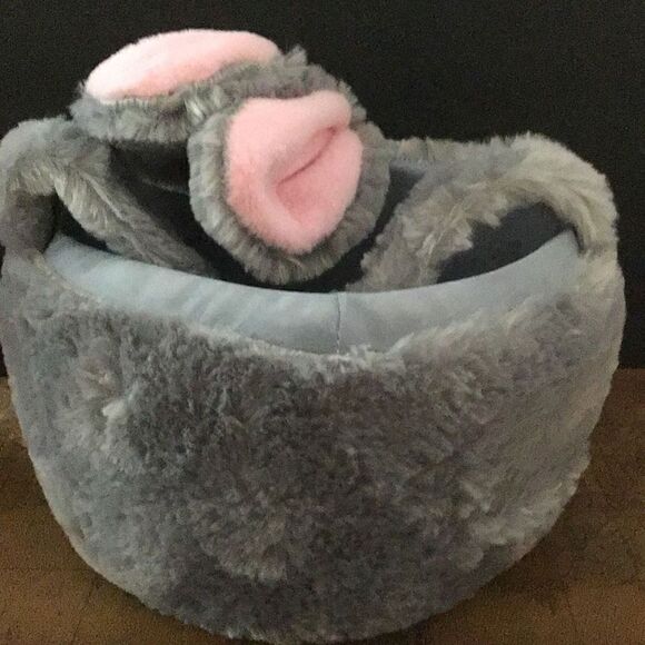 Plush bunny basket by Dan Dee Great addition to the bunny Halloween costume for - Picture 5 of 8